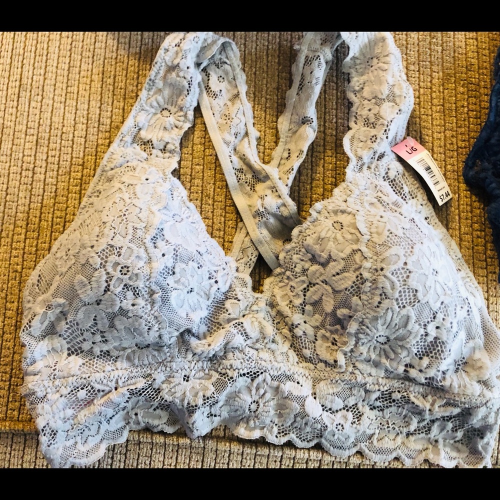 Gray Bralette L/G NWT